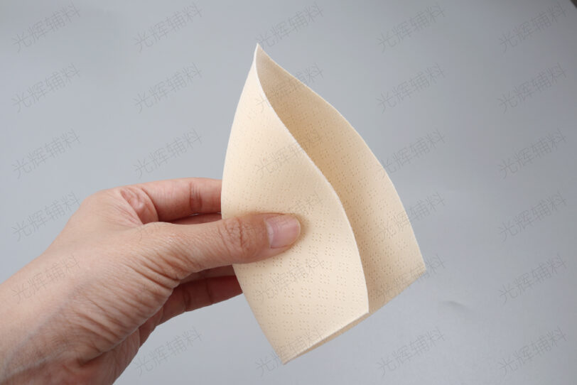 三角多色锦纶梅花八孔布胸垫 - 图片 9
